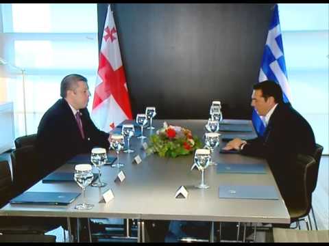 შეხვედრა საბერძნეთის პრემიერ-მინისტრთან